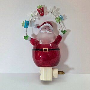 NWOT - Roman Lights Santa Night-Light, Swivel Plug 120V, Rotating Lights